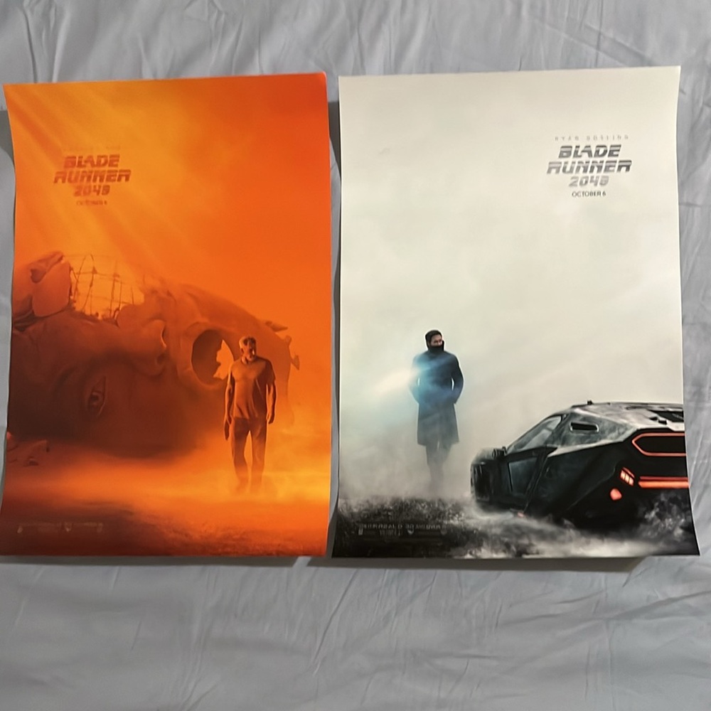 Blade Runner 2049 Movie Posters NEW 2017 Origin Ryan Gosling Harrison Ford